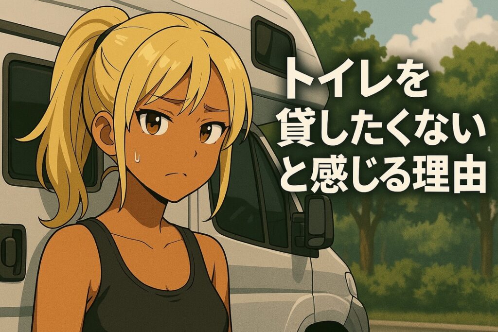 トイレを貸したくないと感じる理由