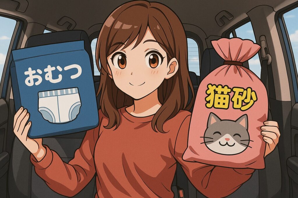 おむつや猫砂の意外な活用方法