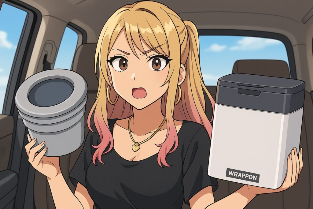 ポータブルトイレとラップポン比較