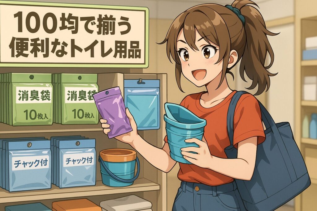 100均で揃う便利なトイレ用品