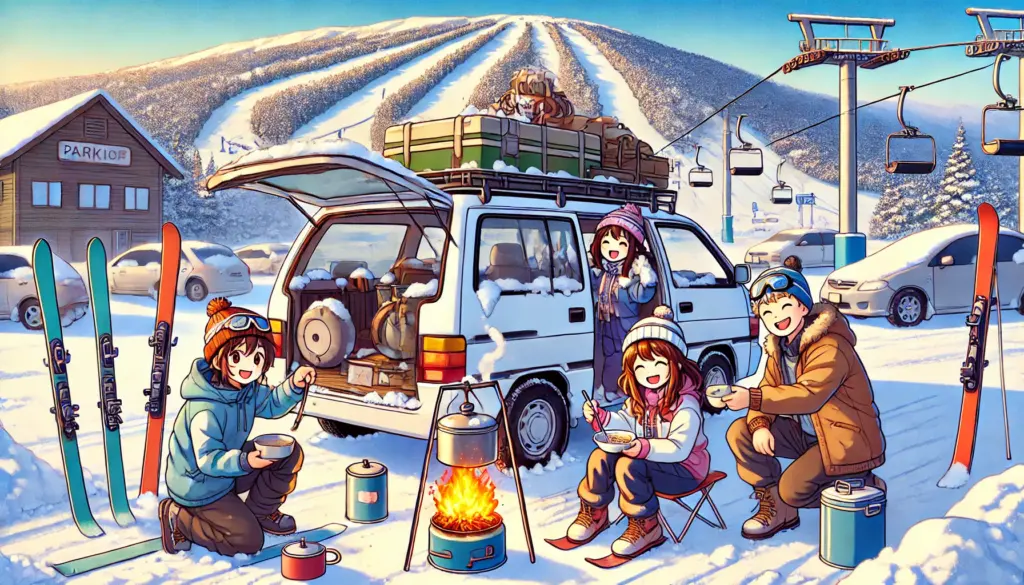 宿泊費を節約!コストを抑えたスキー旅行