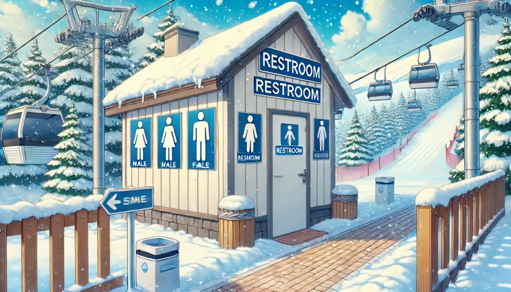 トイレ事情は？スキー場の設備をチェック