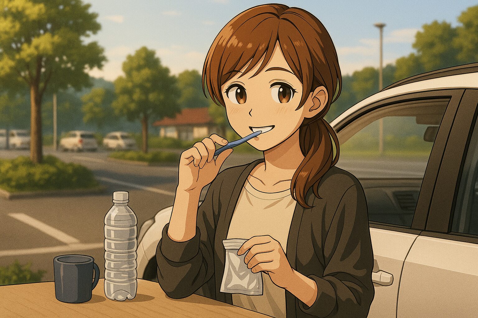 車で歯磨きする人が気をつけるべきマナー